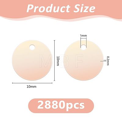 2880Pcs Ornament Accessories KY-DC0001-48C-1
