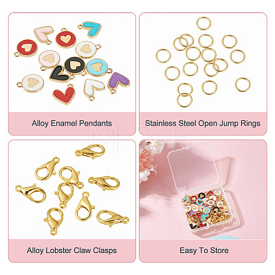 DIY Pendants Decoration Making Kits DIY-TA0015-04-1