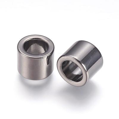 304 Stainless Steel Beads STAS-F123-01B-1