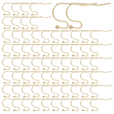 160Pcs 316 Surgical Stainless Steel Earring Hooks STAS-SC0005-36-1