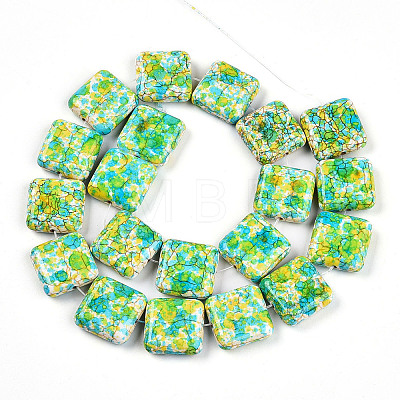 Synthetic Turquoise Beads Strands TURQ-T004-09A-07-1