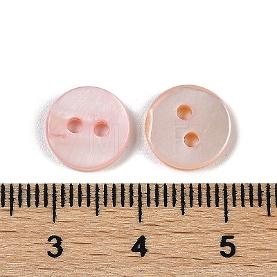 Freshwater Shell Buttons SHEL-C005-01C-08-1