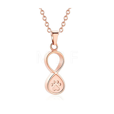 Stainless Steel Pendant Necklaces PW-WG70C22-04-1