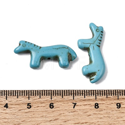 Synthetic Turquoise Beads G-B158-01E-1