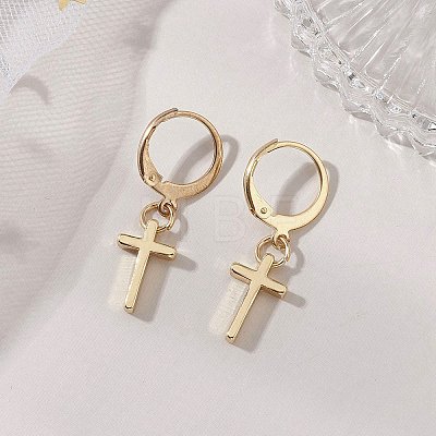 304 Stainless Steel Leverback Earrings EJEW-JE06885-1