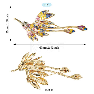 Long-tailed Sylph Enamel Pins JEWB-TADJ0001-04C-1