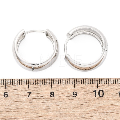 Brass Hoop Earrings EJEW-Q015-21A-P-1