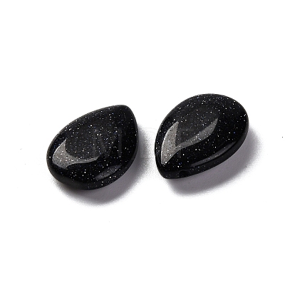 Synthetic Blue Goldstone Beads G-Z066-10B-1