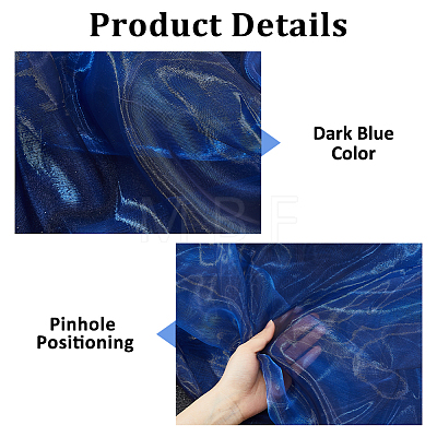 5M Organza Fabric DIY-HS0002-53B-1