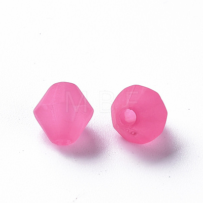 Frosted Acrylic Beads MACR-S373-61K-09-1