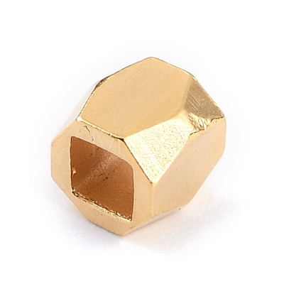 Brass Spacer Beads KK-O133-202F-G-1