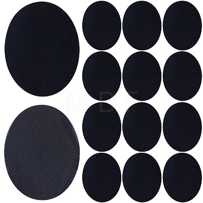 22Pcs Flocking Cloth Fabric Appliques Iron On Patches DIY-CY0003-76A-1