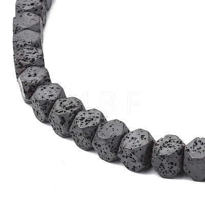Natural Lava Rock Beads Strands G-F740-15-1