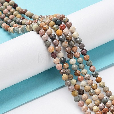 Natural Agate Beads Strands G-G991-A03-A-01-1