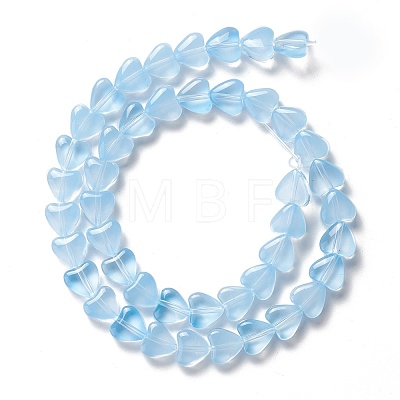Transparent Glass Beads Strand GLAA-F112-01F-1