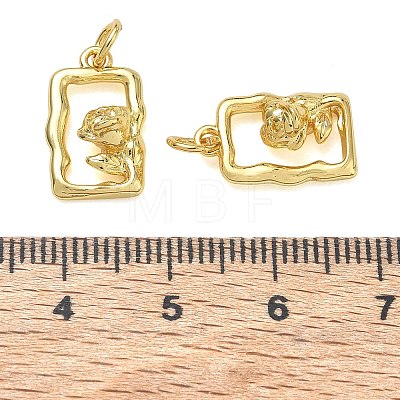 Brass Pendants KK-CBAD9DF-04G-1