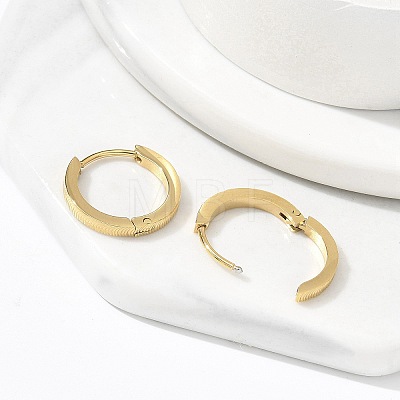 304 Stainless Steel Hoop Earrings for Women EJEW-C096-58G-1