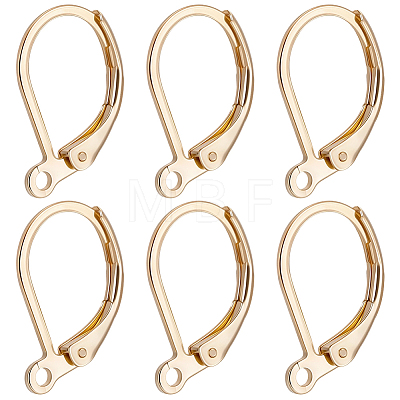 100Pcs 316L Surgical Stainless Steel Leverback Earring Findings STAS-BBC0010-91-1