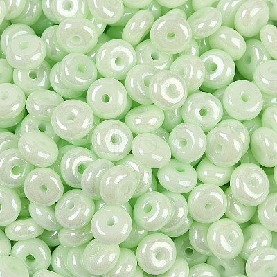 Opaque Colours Luster Glass Seed Beads SEED-P008-01C-02-1