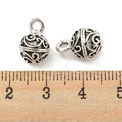 Tibetan Style Alloy Charms FIND-M011-02AS-1