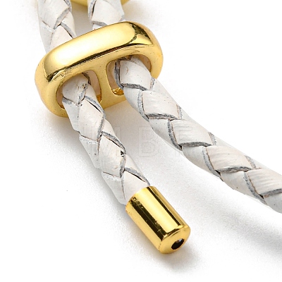 Leather Braided Cord Bracelets BJEW-G675-06G-06-1