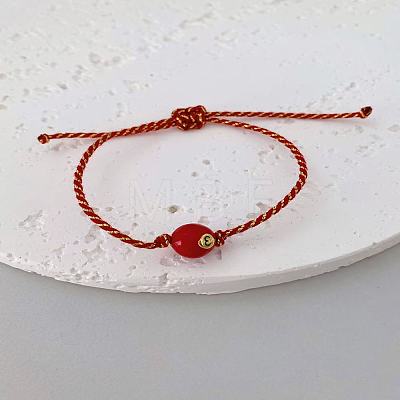 Cotton Cord Braided Bracelets FS-WG4E9B2-03-1