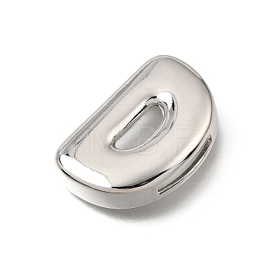 Brass Slide Charms KK-Z163-01P-D-1