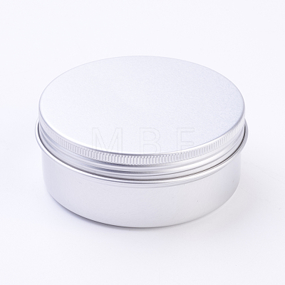 Round Aluminium Tin Cans CON-WH0010-02P-150ml-1