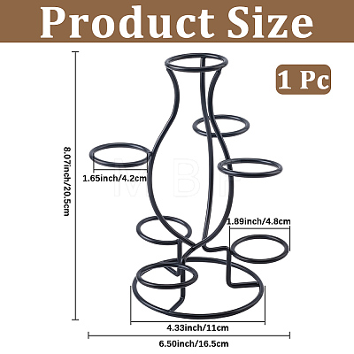 7-Slot Alloy Easter Egg Display Stands ODIS-WH20010-13B-EB-1