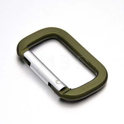 Square Aluminum Rock Climbing Carabiners X-KEYC-O009-05C-1