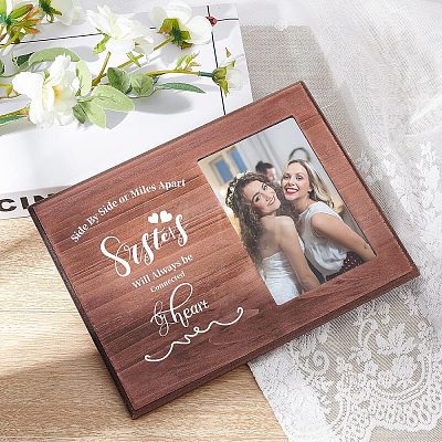 Olycraft MDF Photo Frames DJEW-OC0001-05I-1