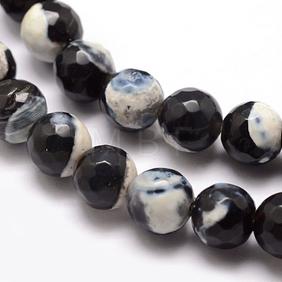 Natural Fire Crackle Agate Bead Strands X-G-K166-06F-6mm-04-1