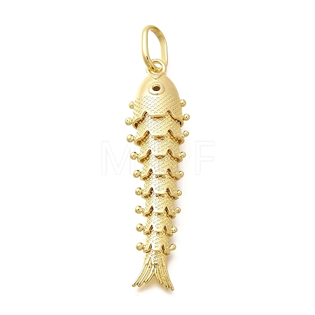 Rack Plating Brass Pendants KK-M309-37A-G-1