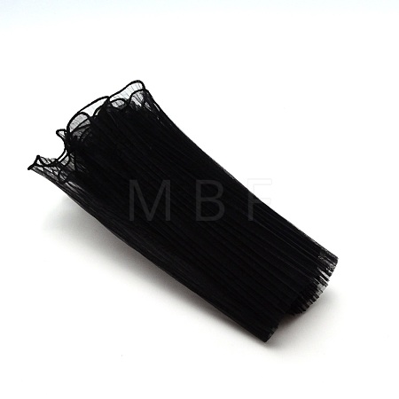 Pleated Gauze Yarn Flower Bouquets Wrapping Packaging OP-WH0005-72B-1