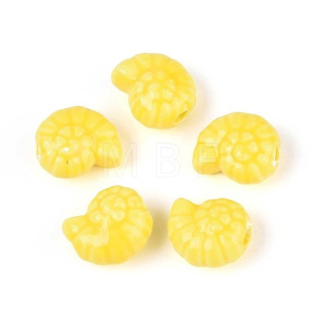 Handmade Porcelain Ceramic Beads PORC-T133-25A-1