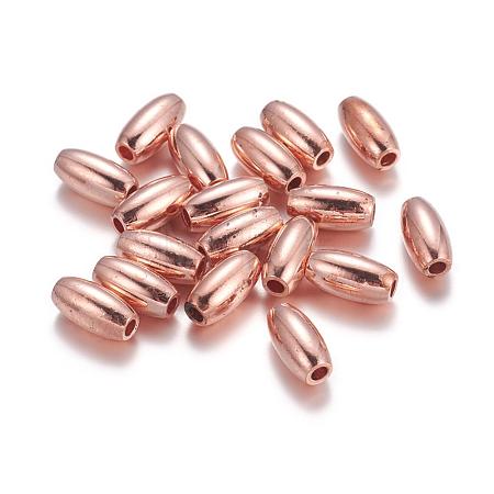 Brass Beads KK-P124-07RG-RS-1