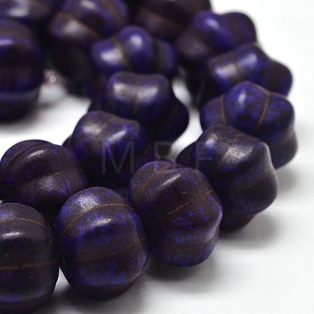 Dyed Synthetic Turquoise Bead Strands G-M148-07-A-1
