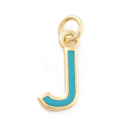 Rack Plating Brass Pendants KK-C065-03J-G-1