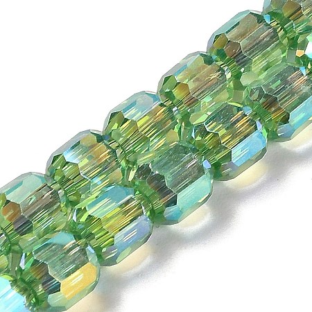 Electroplate Glass Beads X1-EGLA-D030-19K-1