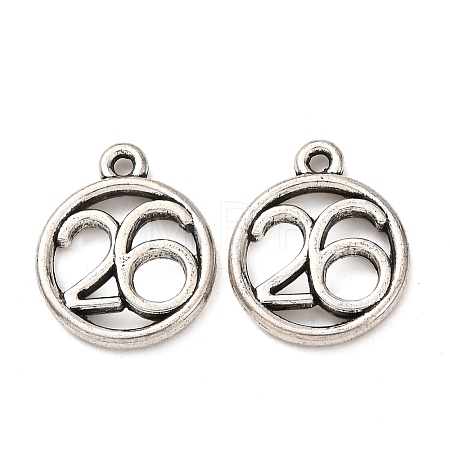 Tibetan Style Alloy Pendants FIND-C094-31A-AS-1