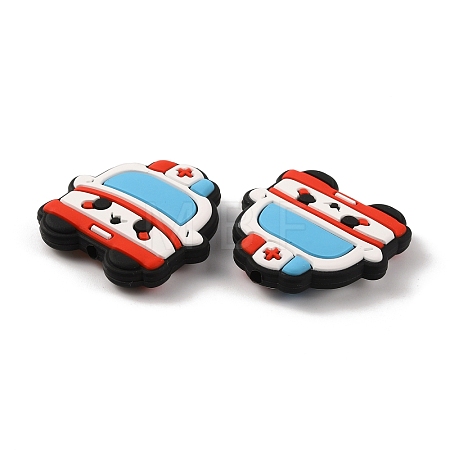 Hospital Theme Food Grade Eco-Friendly Silicone Beads SIL-WH0002-37C-1
