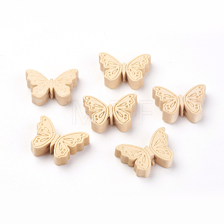 Unfinished Wood Beads LS-X-WOOD-S037-071-1