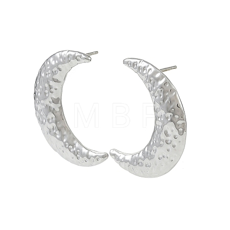 304 Stainless Steel Stud Earrings EJEW-D361-05P-1