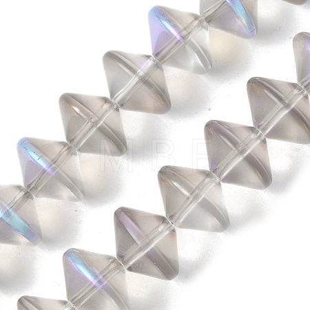 Electroplate Glass Beads Strands EGLA-G038-01A-HR02-1