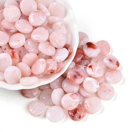 Transparent Acrylic Beads TACR-T028-41B-1