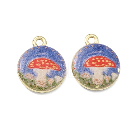 Printed Alloy Pendants PALLOY-P319-07D-01-1