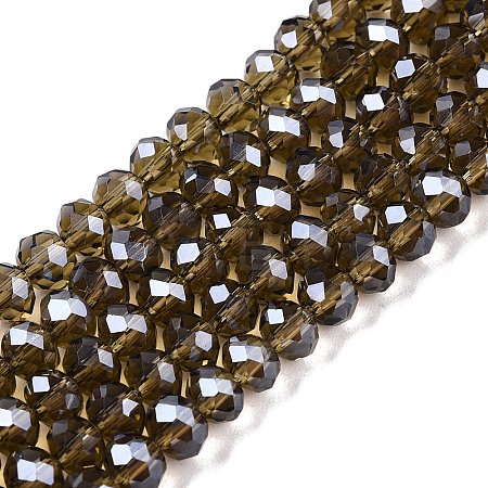 Electroplate Glass Beads Strands EGLA-A044-T4mm-A16-1