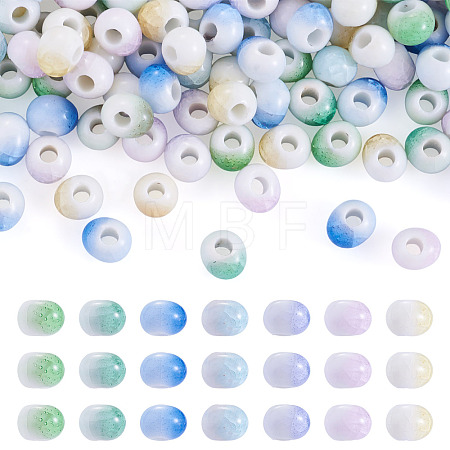 200Pcs Handmade Porcelain Beads PORC-TA0001-61A-1