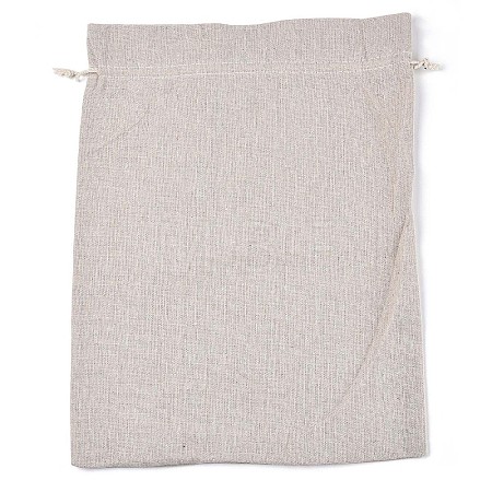 Cotton Cloth Packing Pouches Drawstring Bags ABAG-R011-30X40-01-1