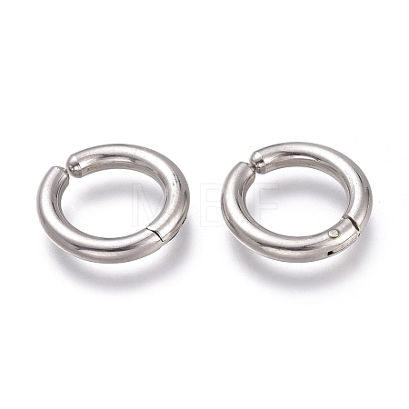 Non-Tarnish 201 Stainless Steel Clip-on Earrings EJEW-L256-04A-P-1